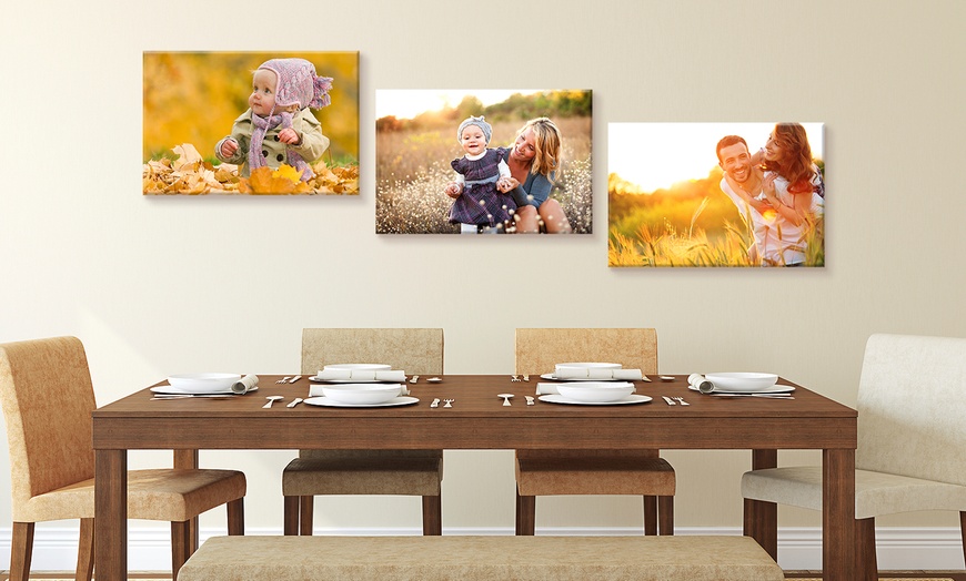 canvas photo frame