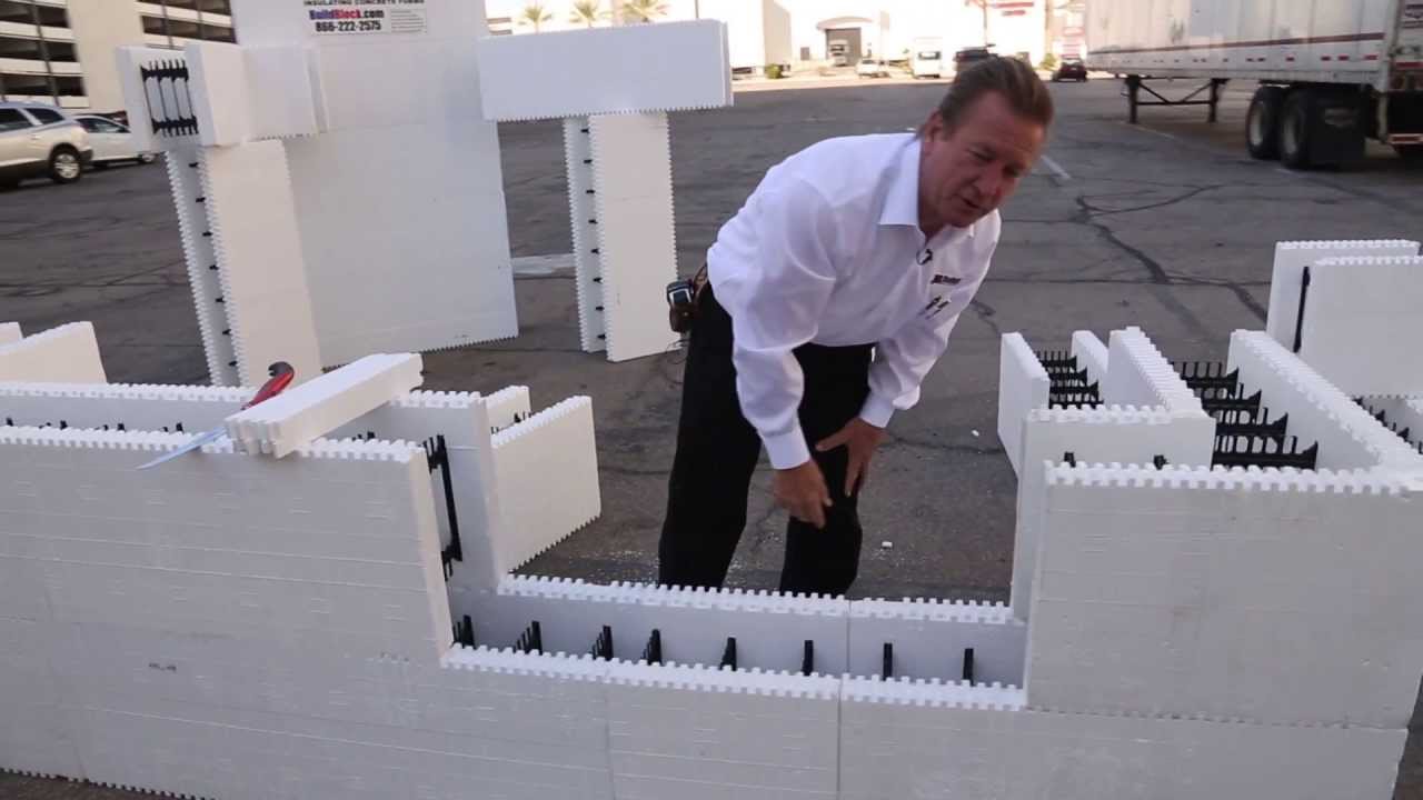 insulated concrete block